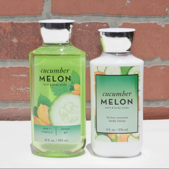 Bath & Body Works Other - NEW Bath & Body Works Cucumber Melon Lotion & Shower Gel Set